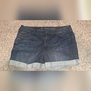 Lauren Conrad blue jean shorts